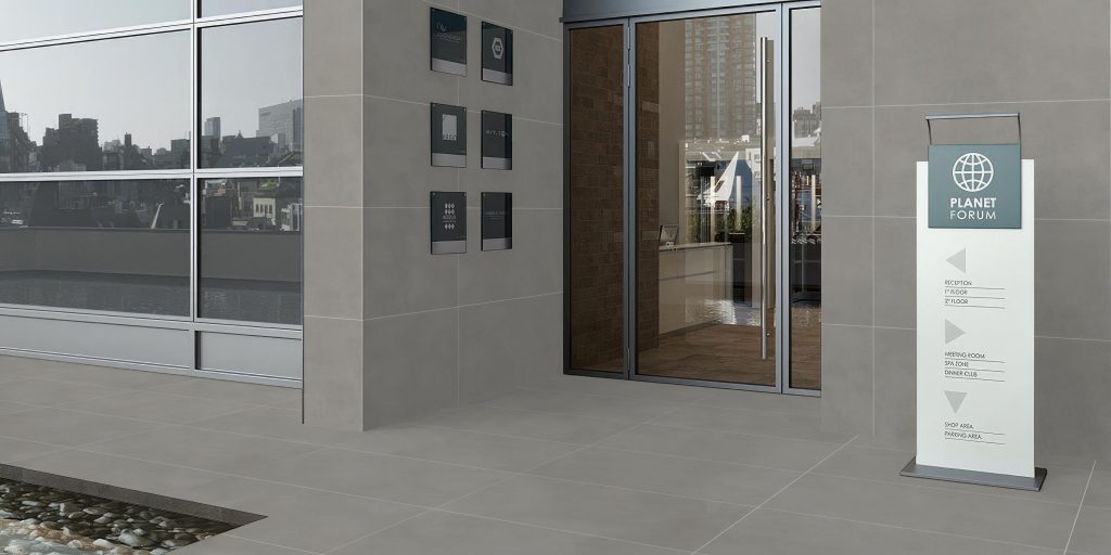 سرامیک طرح سنگ بتن |Surface Cool Gray | طوسی تیره | 60در120 | مات | راک سرامیک