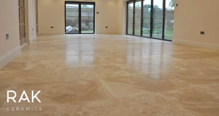بهترین رنگ برای سرامیک کف پذیرایی