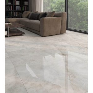 سرامیک پرسلان رنگ کرم نانوپولیش Vision White 80*160