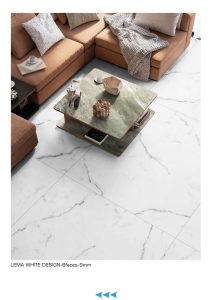 سرامیک سفید رگه دار مات Lema 120*120