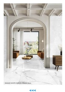 سرامیک پرسلان طرح کلکته Bianco White 120*120