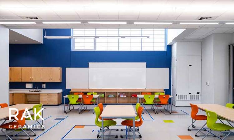 ویژگیهای اصلی سرامیک مناسب برای کف و دیوار مدارس