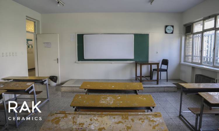 انتخاب سرامیک برای کف و دیوار در مدارس و مکان‌ های آموزشی